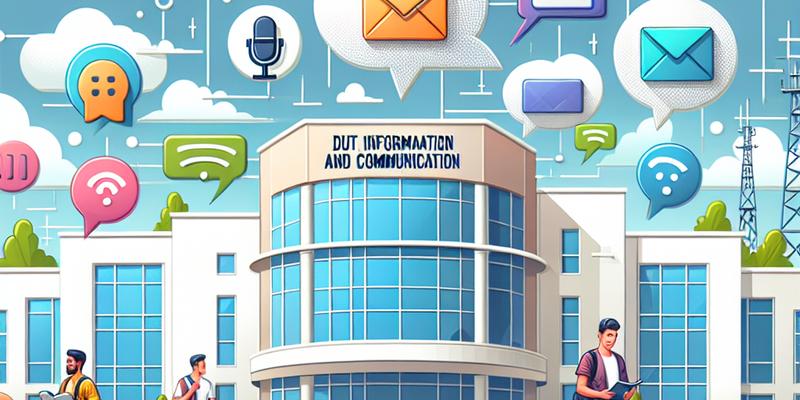 Pourquoi Opter pour un DUT en Information et Communication Pourquoi Opter pour un DUT en Information et Communication